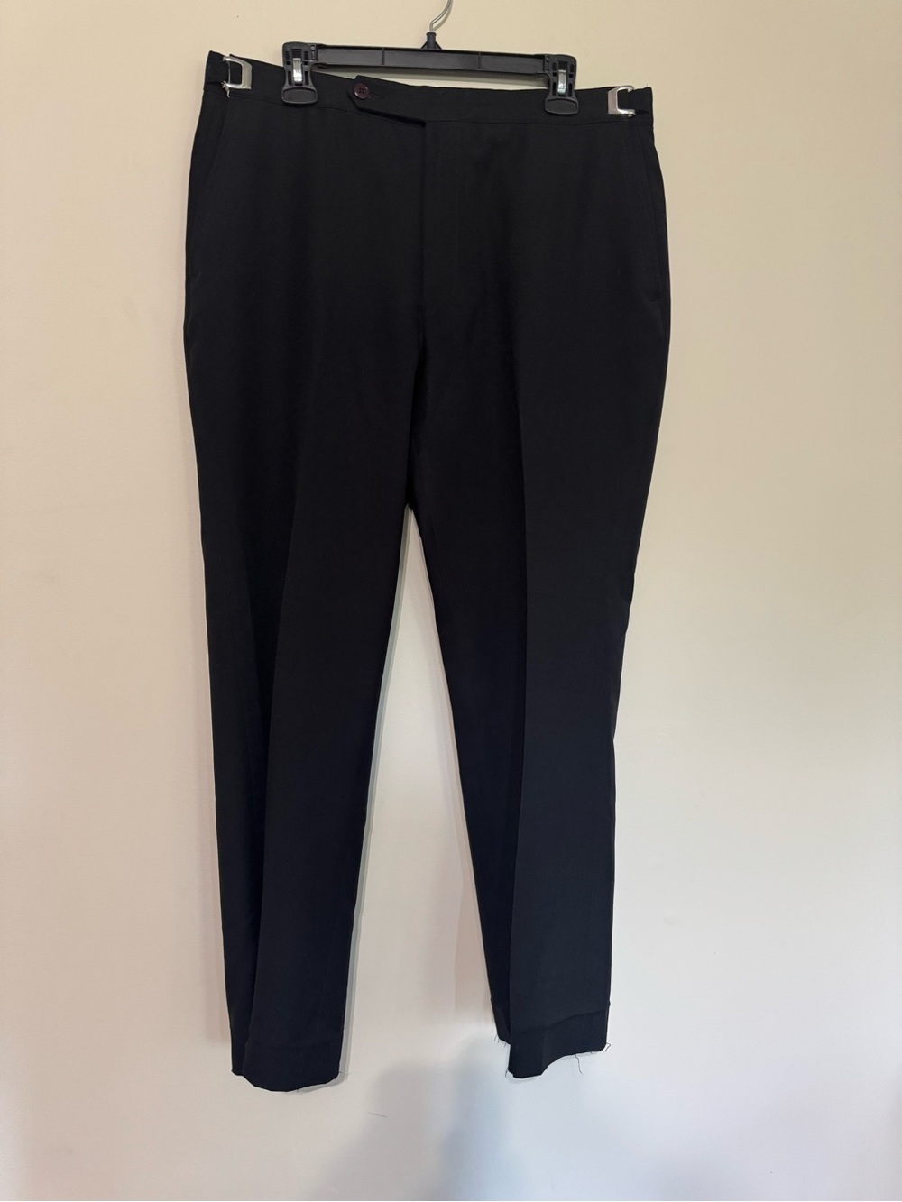 Classic Black Men's Dress Pants - Tailored Formal Trousers